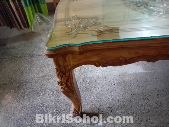 Dining table seguon wood